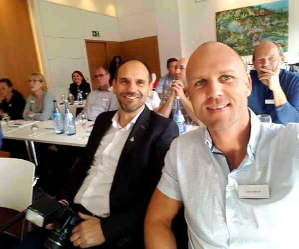 With Dr. Peter Schropp. Headliner of Water Sommelier academy in Germany