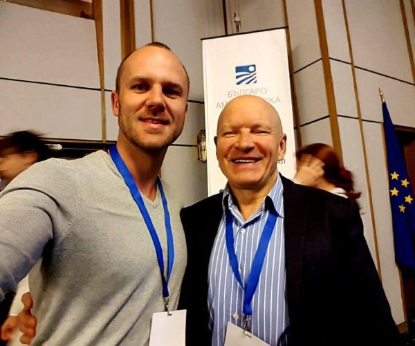 With Professor Konstantin Korotkov. Known as bio field measurement device counstruter and lots of water secret discoveries.