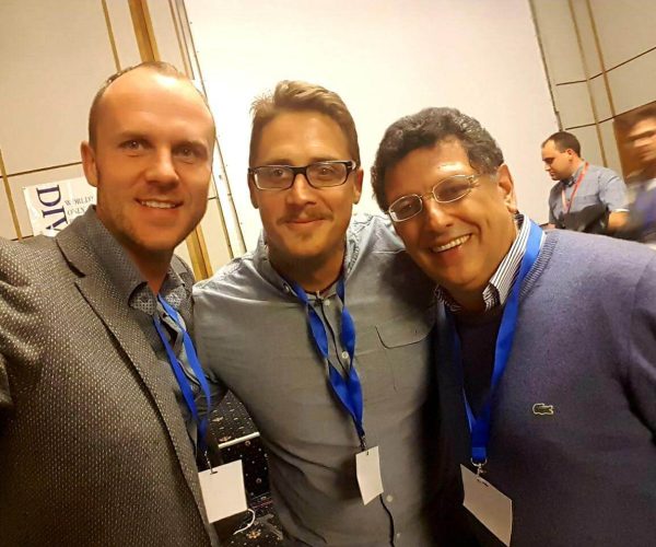 With great water scientist Jeremy Pfeiffer and Dr. Carlos Orozco.